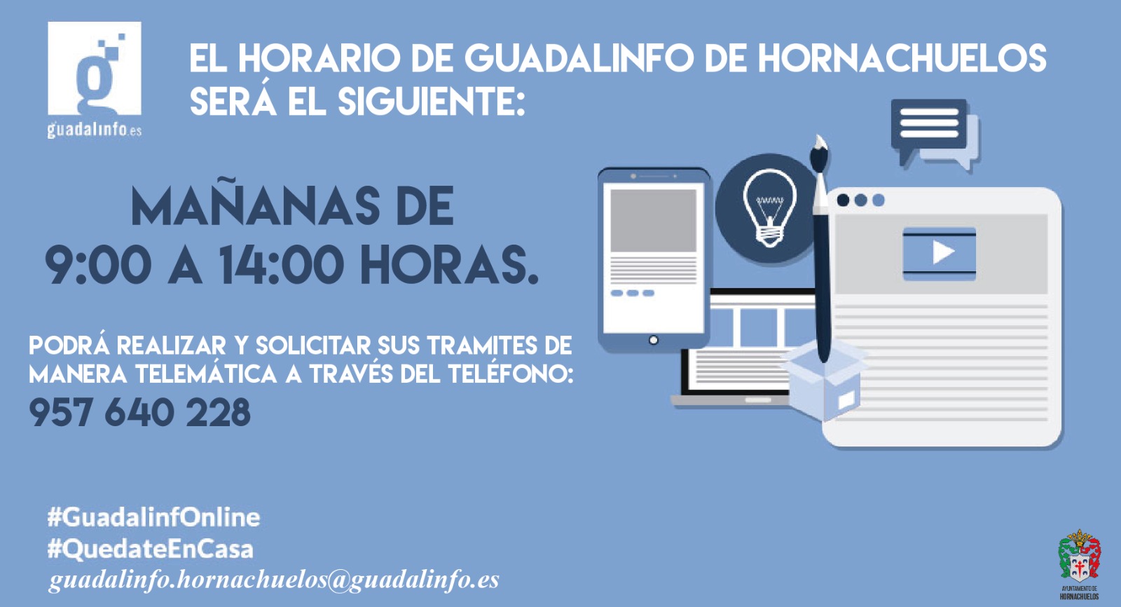 Hornachuelos Informa Servicio De Comunicacion Via Web