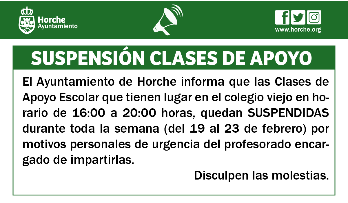 Horche Informa - Servicio de comunicación vía web proporcionado por  Bandomovil