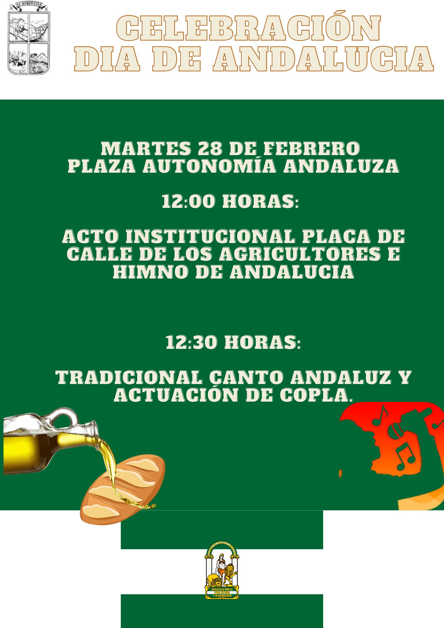 CELEBRACIÓN DIA DE ANDALUCIA 28 DE FEBRERO