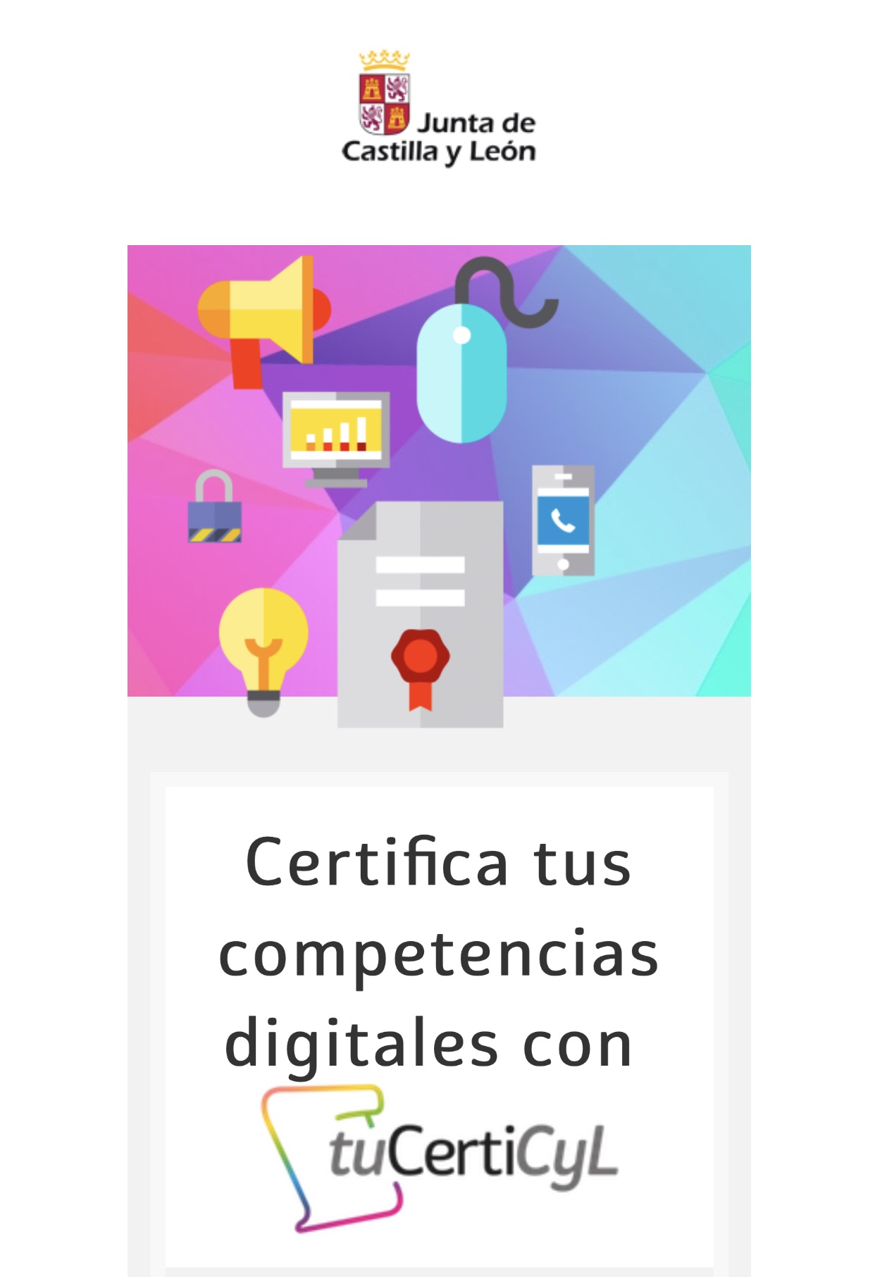 CERTIFICACIÓN DE COMPETENCIAS DIGITALES