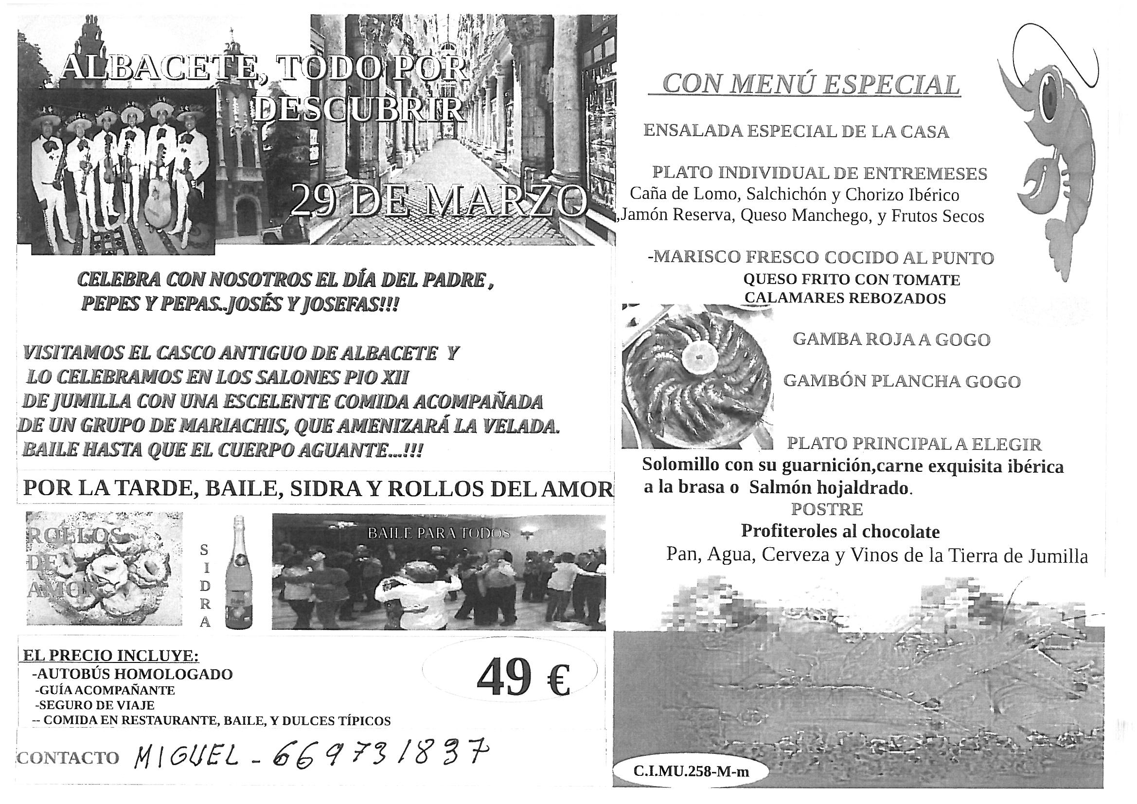 VIAJE ALBACETE