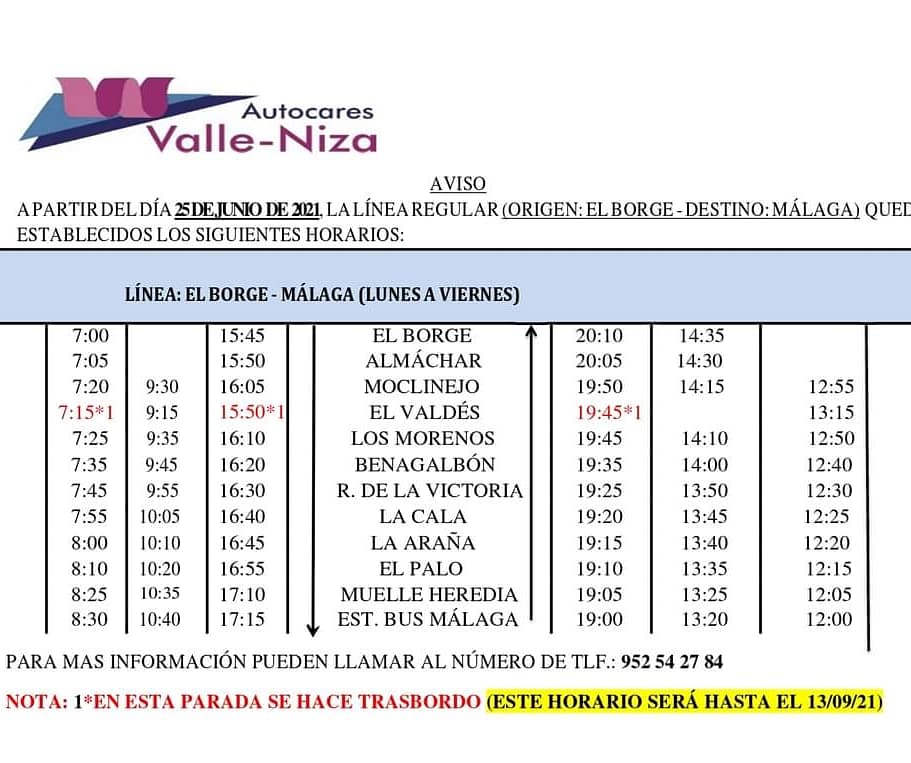 horario de autobuses de antequera a málaga