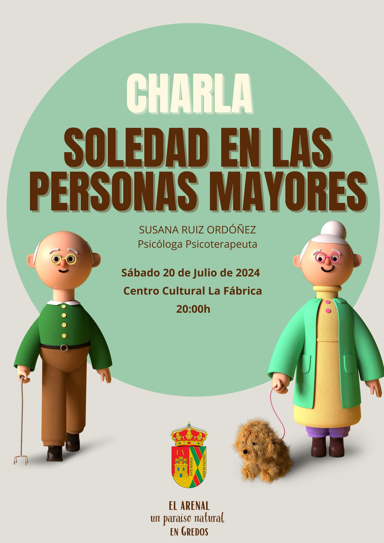 CHARLA SOBRE LA SOLEDAD EN LAS PERSONAS MAYORES