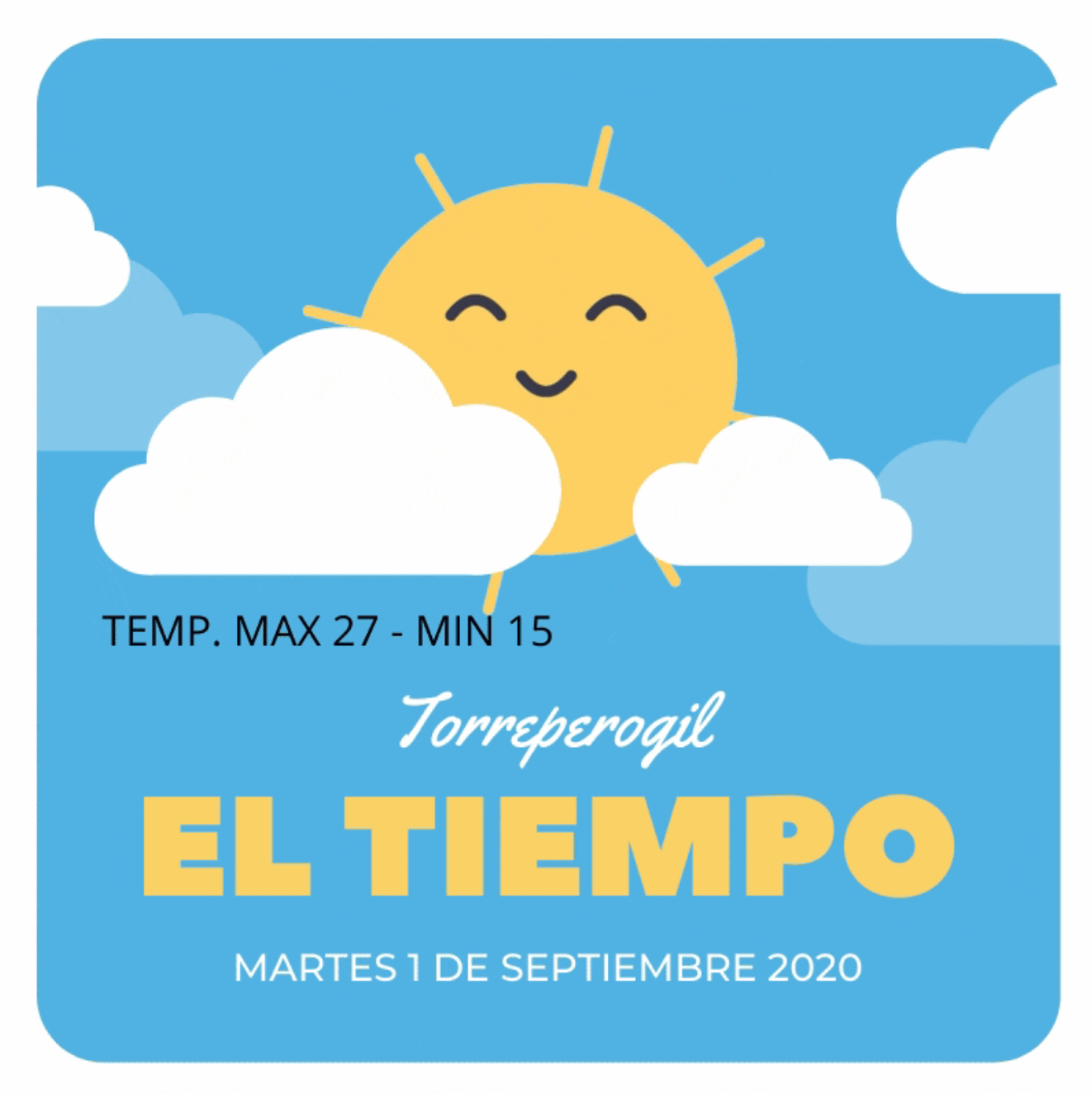 EL TIEMPO 1 DE SEPTIEMBRE 2020