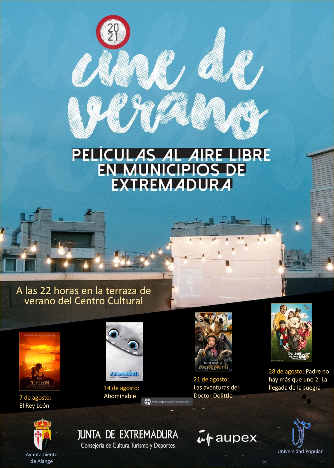 CINE DE VERANO CINE DE VERANO
