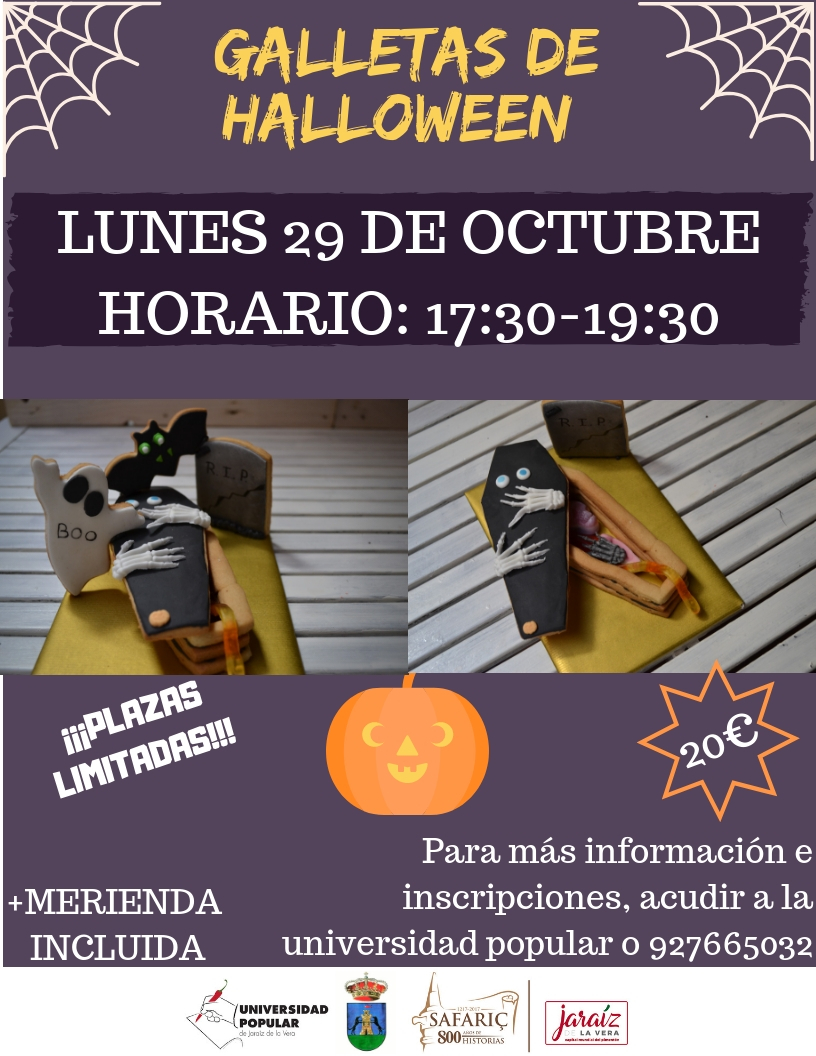 Taller de Galletas de Halloween