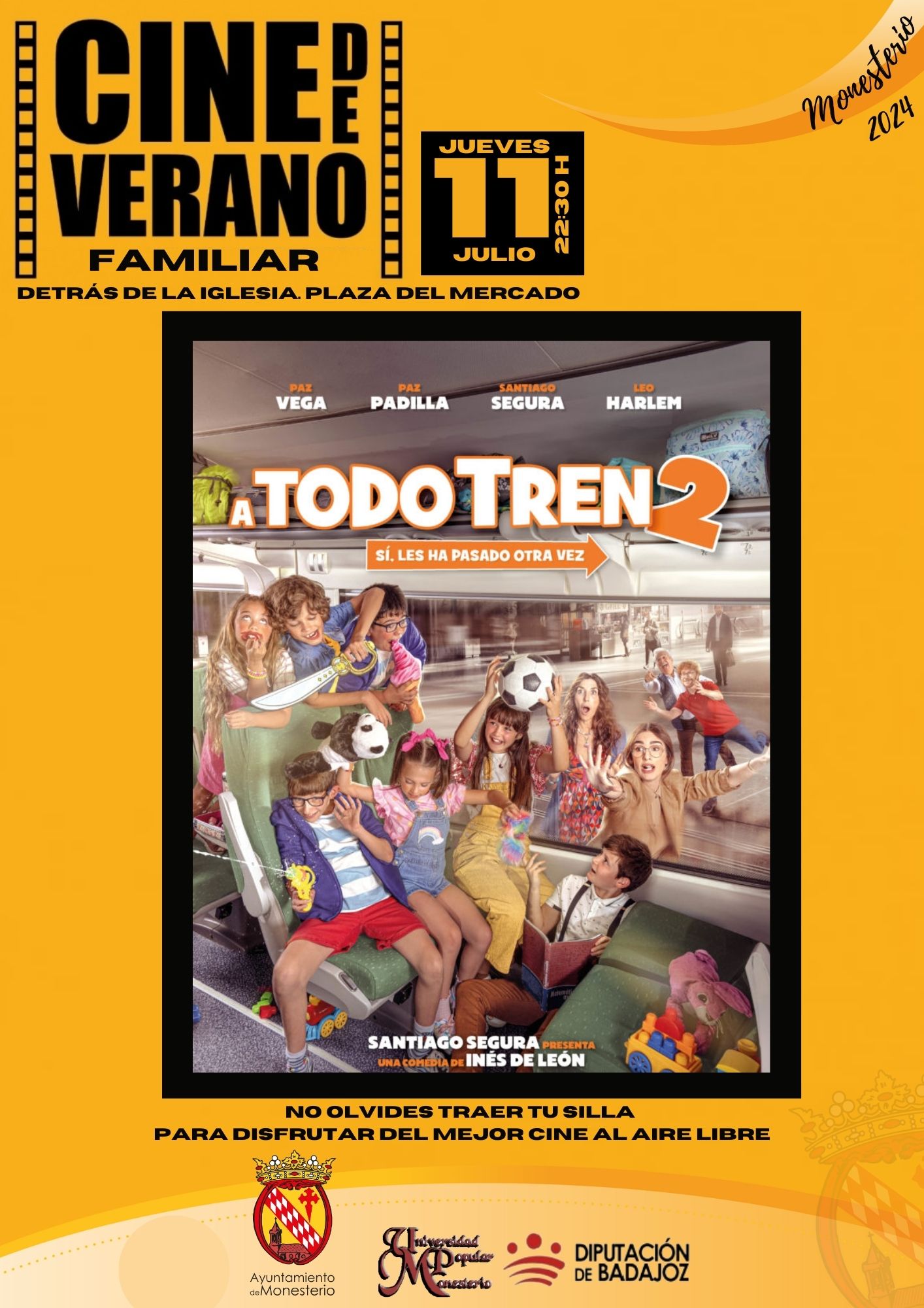 CINE DE VERANO FAMILIAR A TODO TREN 2 