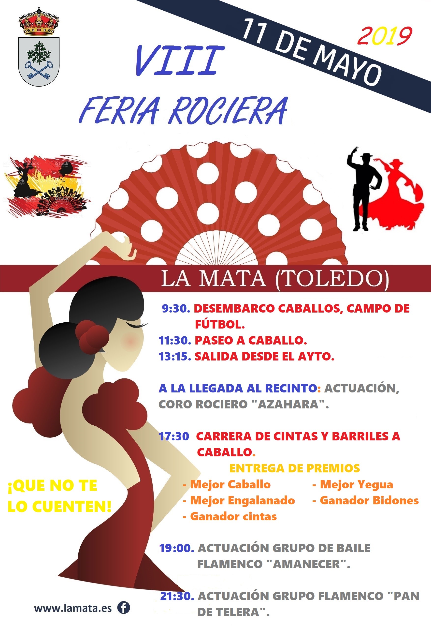 NUESTRA FERIA ROCIERA DE ESTE 2019 EN CASTILLA LA MANCHA TV NUESTRA FERIA ROCIERA DE ESTE 2019 EN CASTILLA LA MANCHA TV