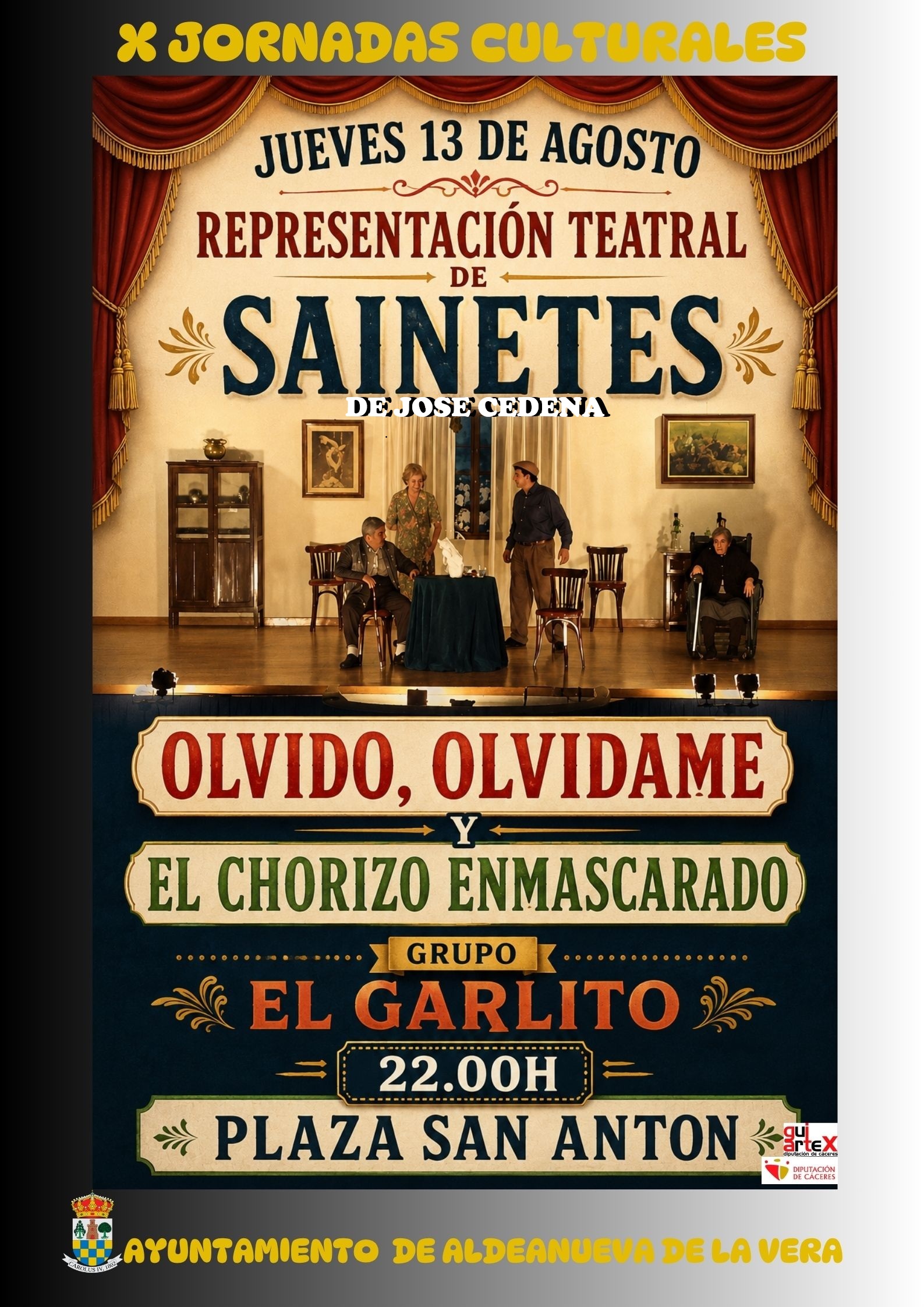 REPRESENTACIÓN TEATRAL