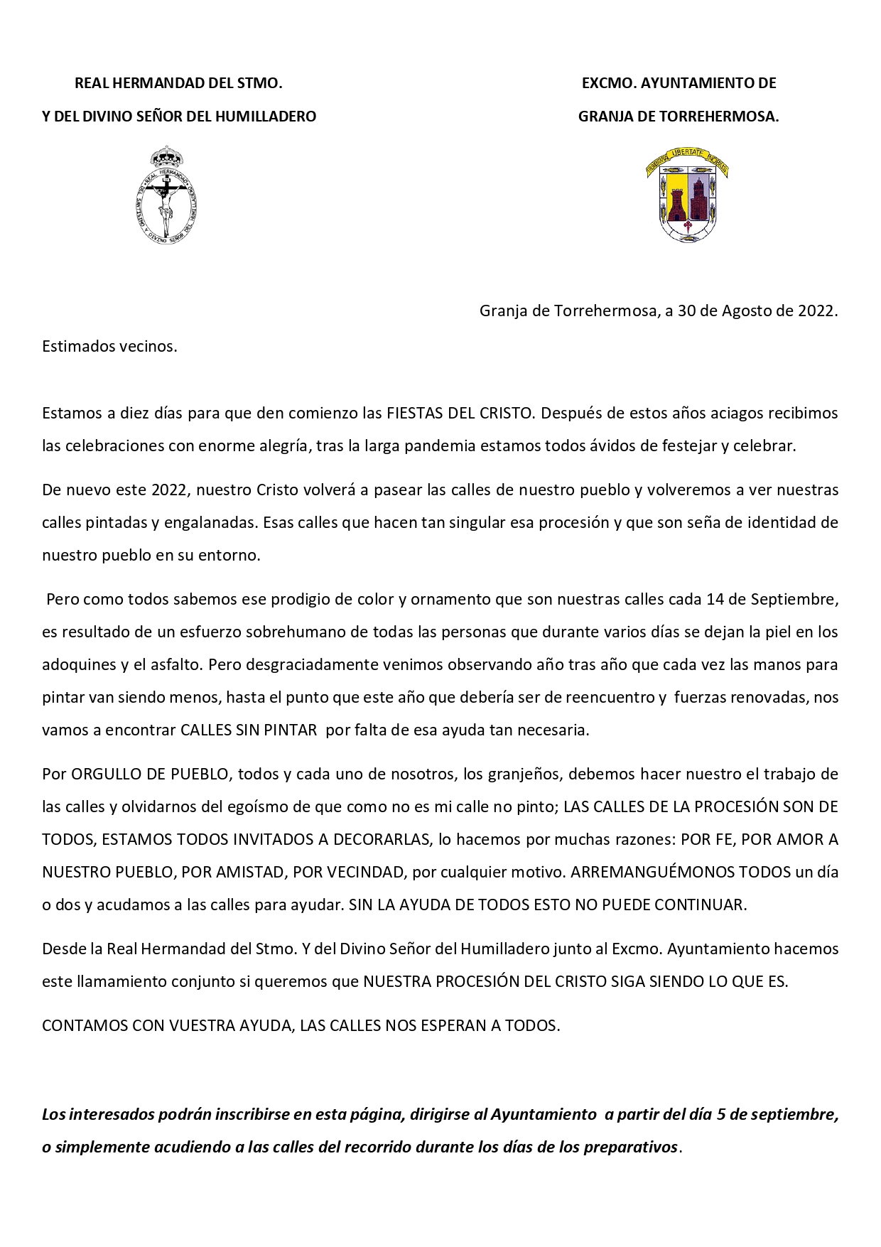 LLAMAMIENTO