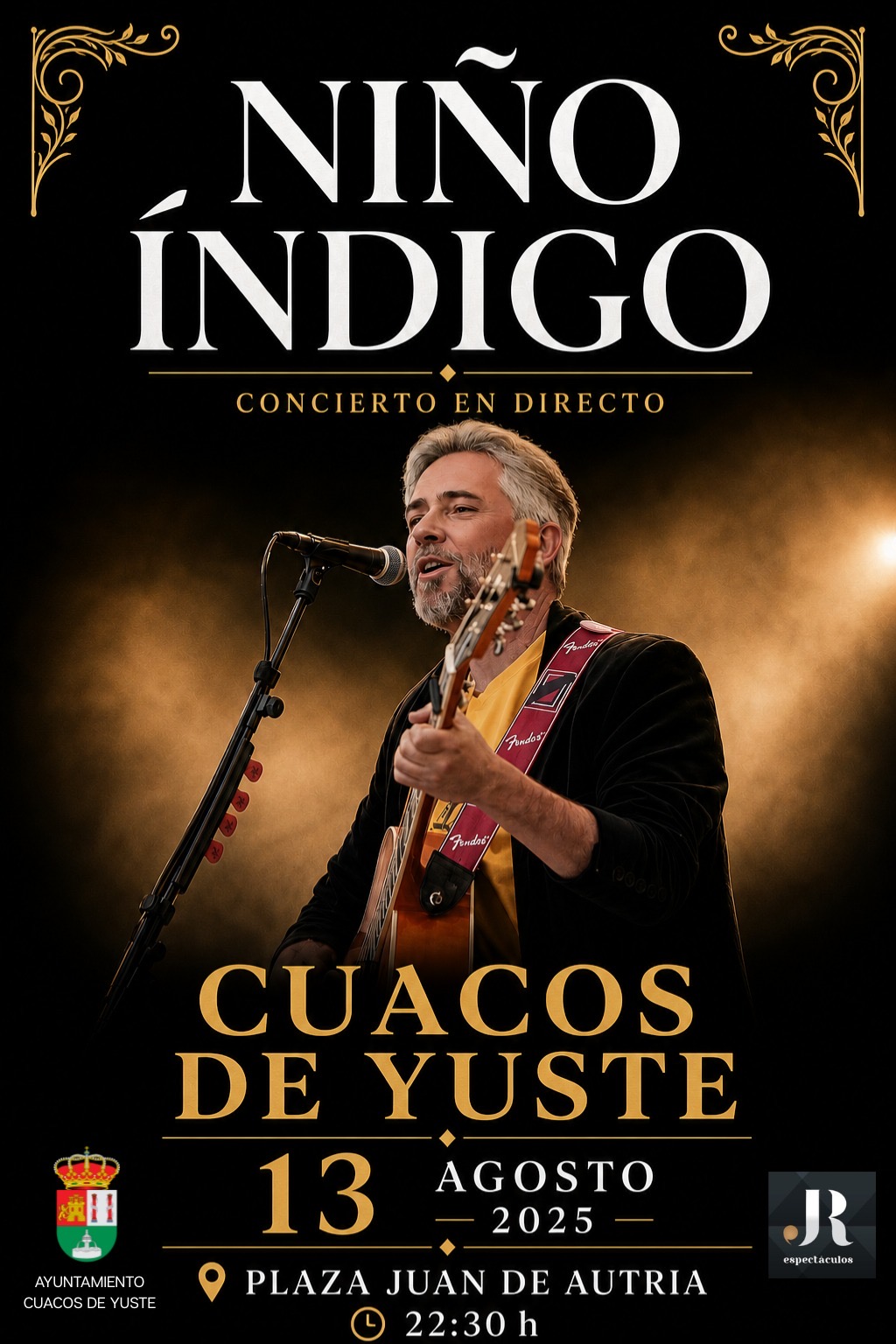 ACTUACIÓN DE NIÑO ÍNDIGO EN CUACOS DE YUSTE