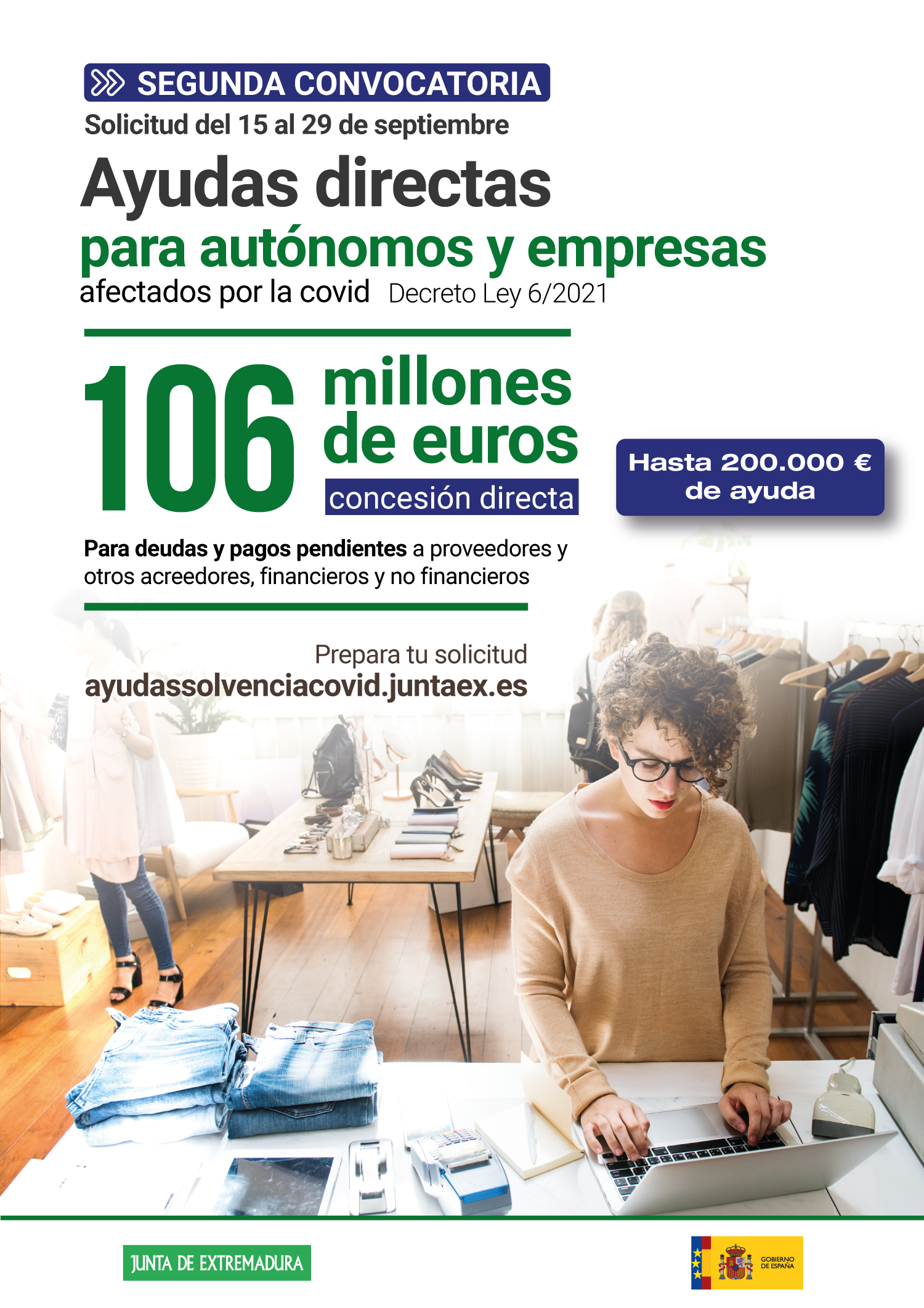 SEGUNDA CONVOCATORIA DE AYUDAS DIRECTAS PARA AUTÓNOMOS Y EMPRESAS ...