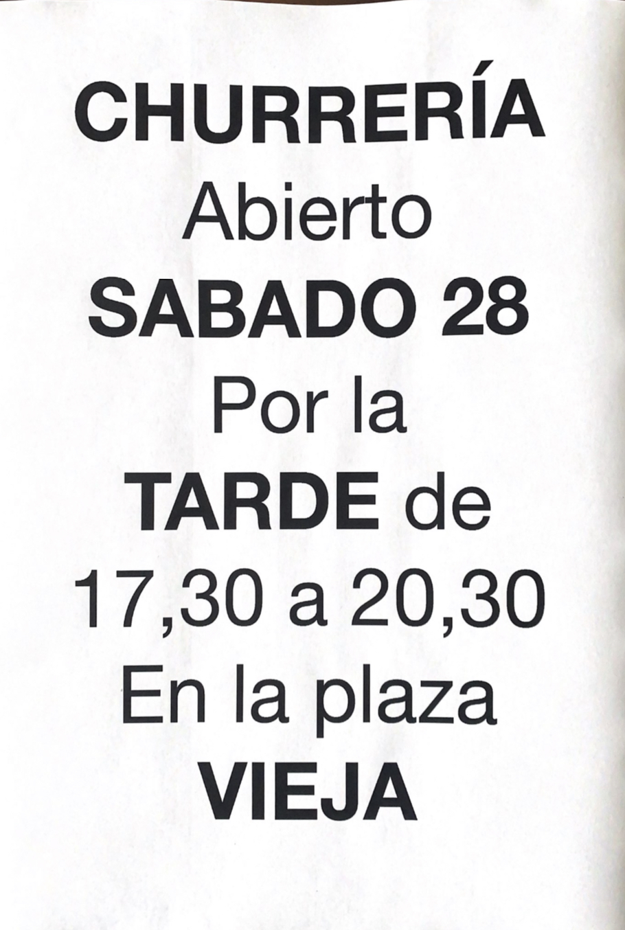 Churros En La Plaza Vieja