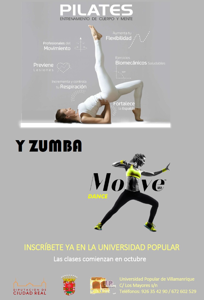 Zumba y Pilates