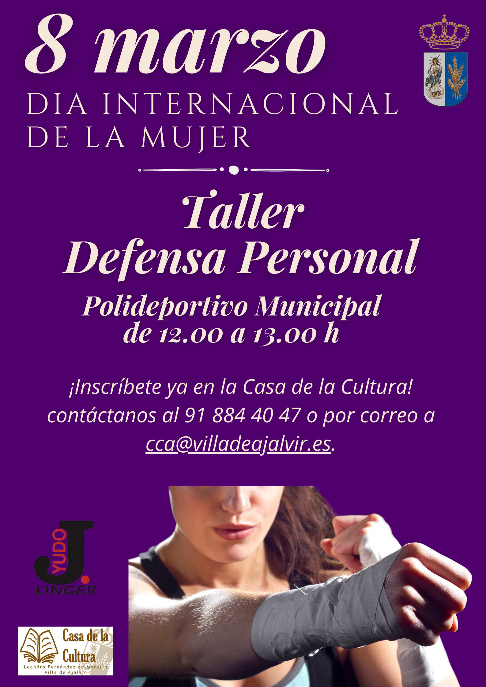 Jornada de defensa personal y autodefensa para mujeres con utensilios  cotidianos