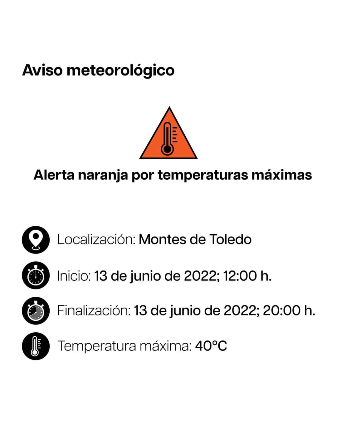 ALERTA NARANJA ALERTA NARANJA