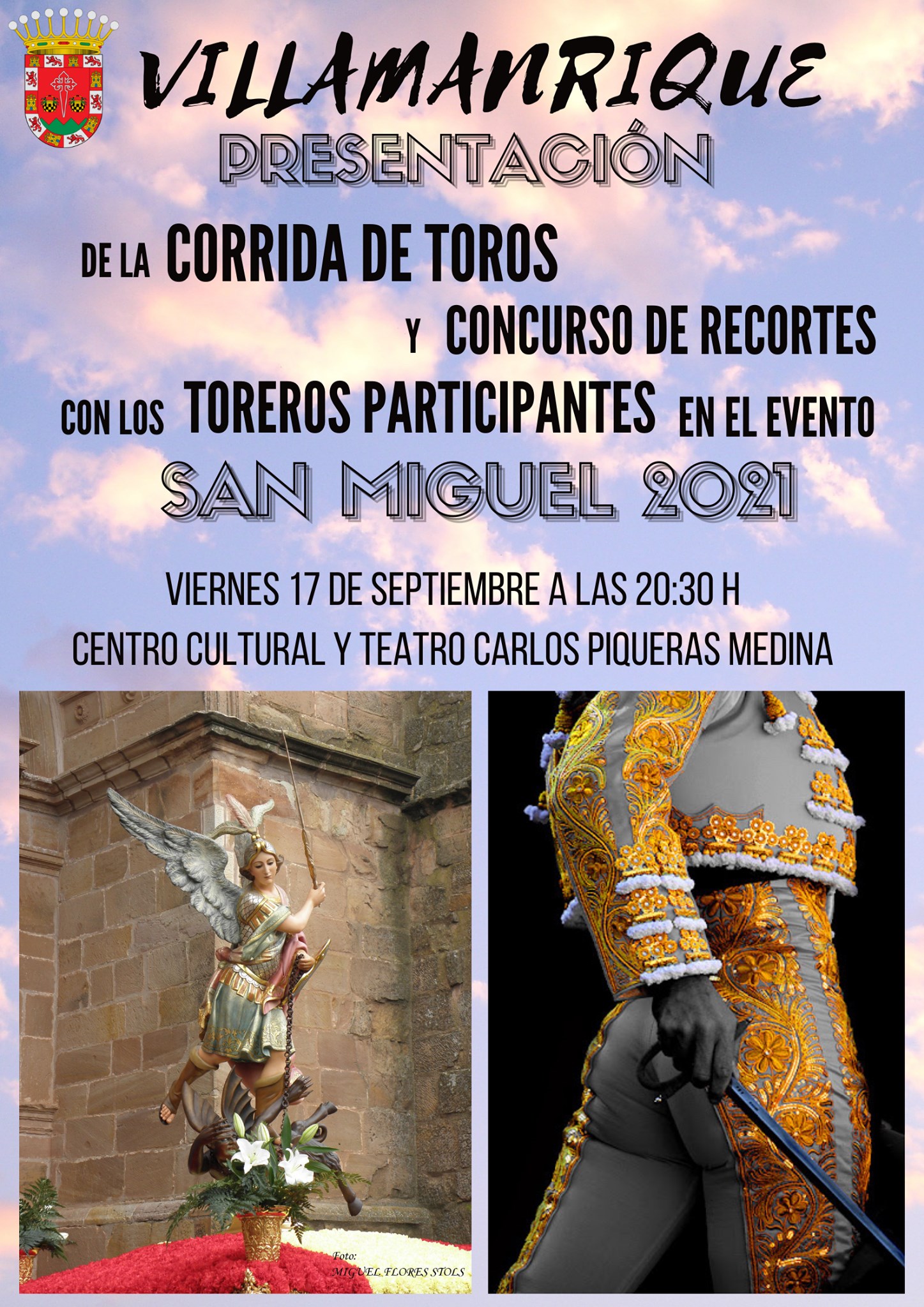 Presentación de la Corrida de Toros y Concurso de Recortes