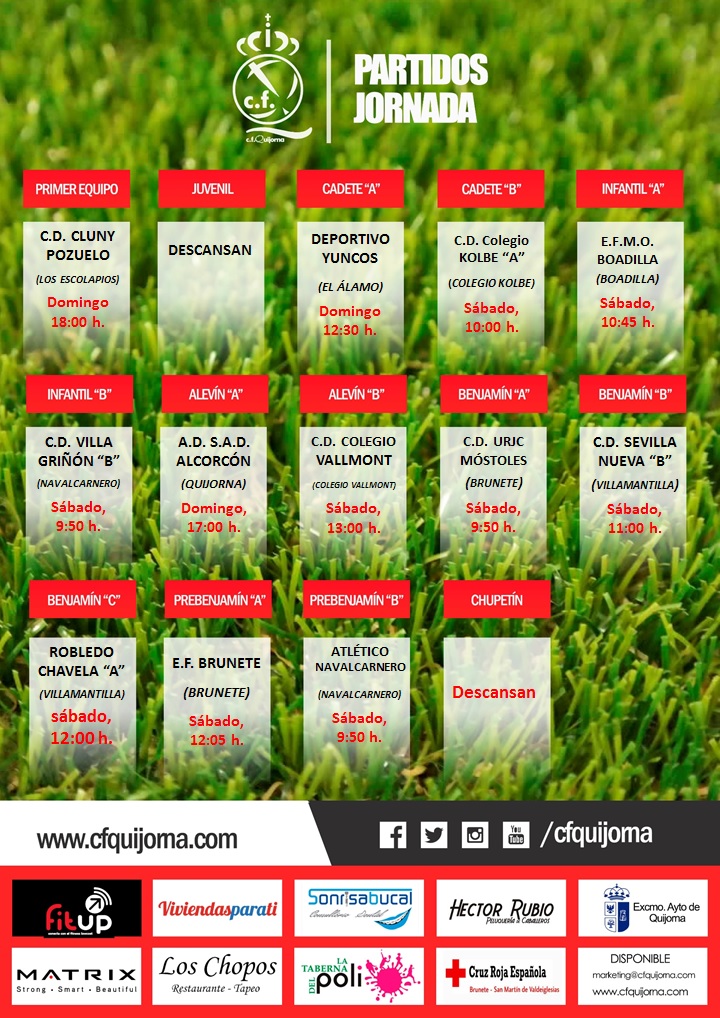 Programaci n deportiva 3 y 4 de febrero