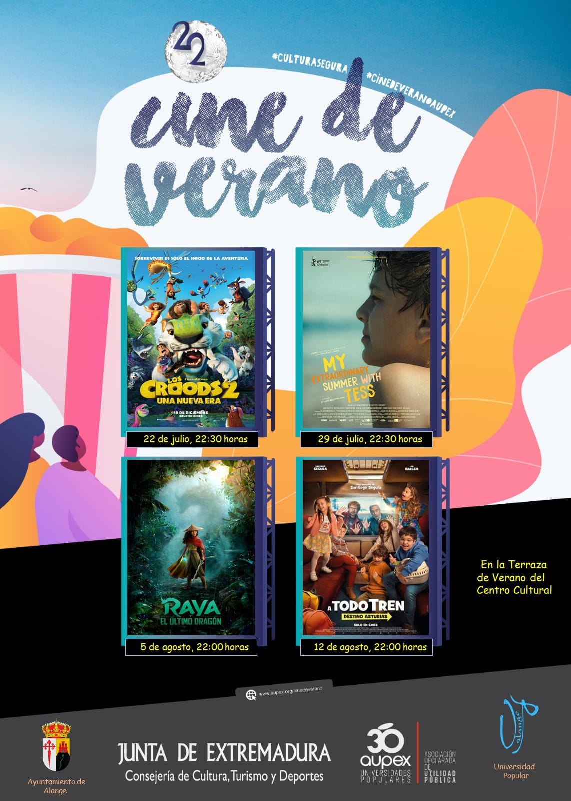 CINE DE VERANO. CARTELERA CINE DE VERANO. CARTELERA