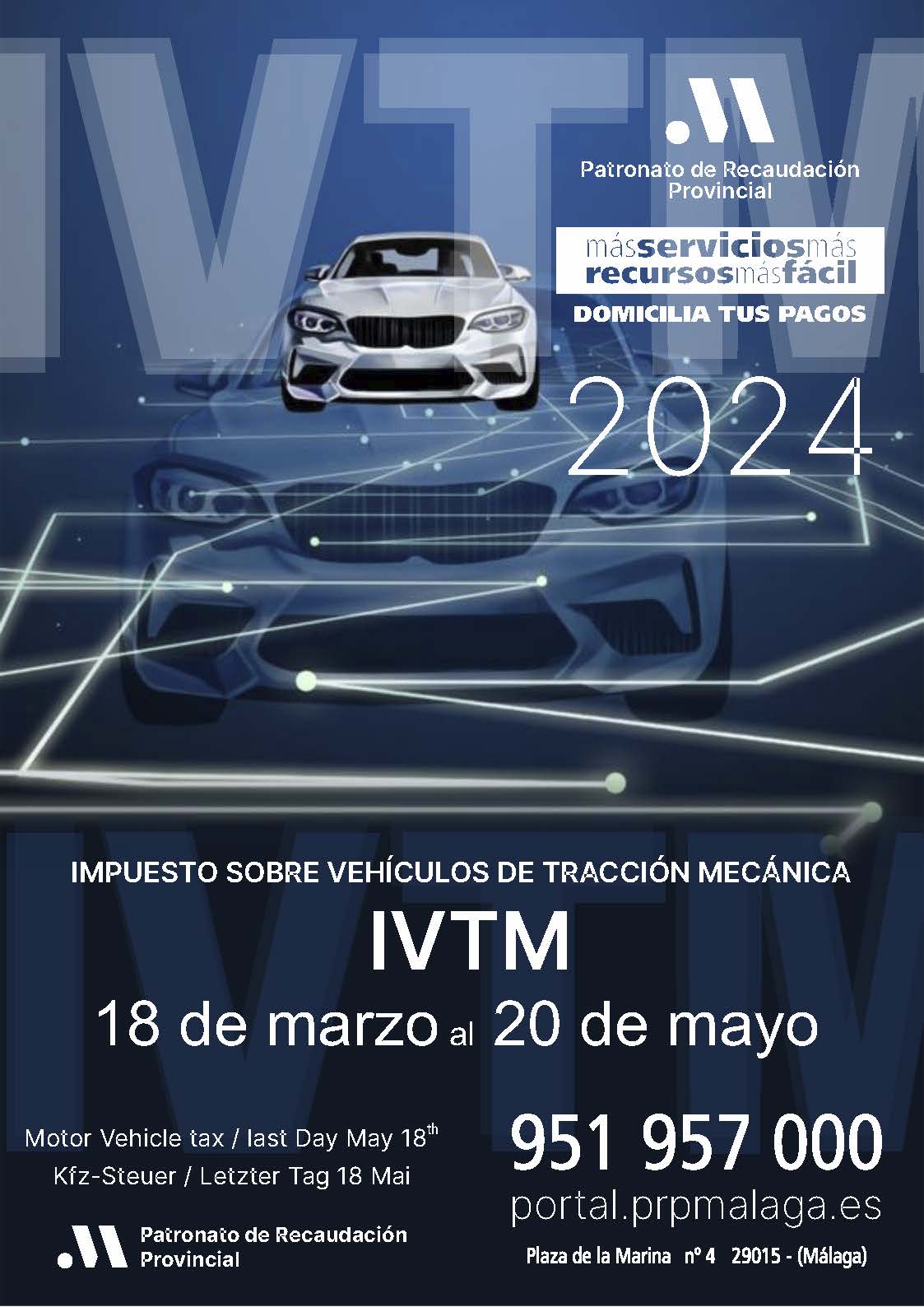 Abierto el pago del Impuesto Sobre Vehículos de Tracción Mecánica (IVTM ...
