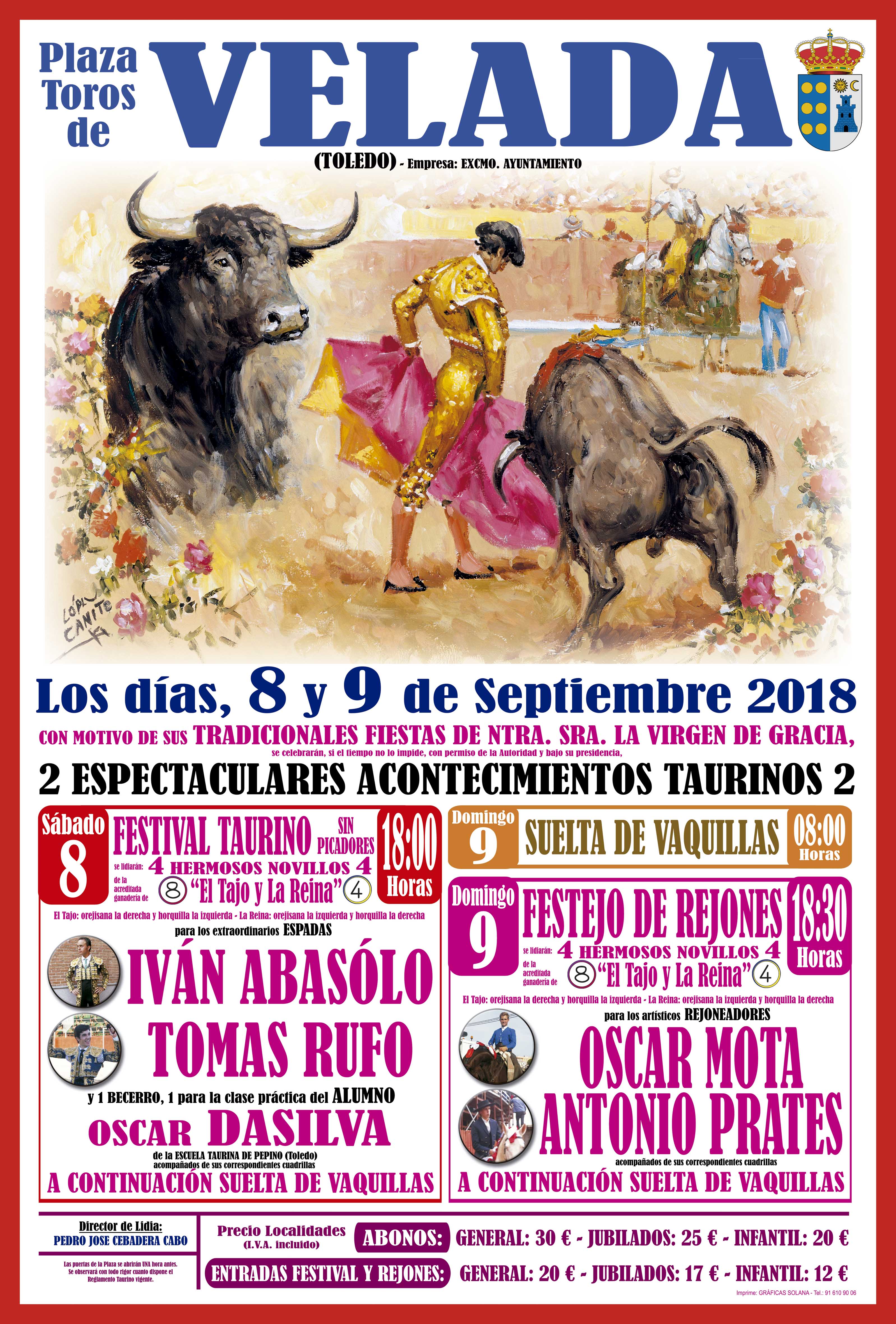 VENTA DE ABONOS Y ENTRADAS PARA LOS TOROS