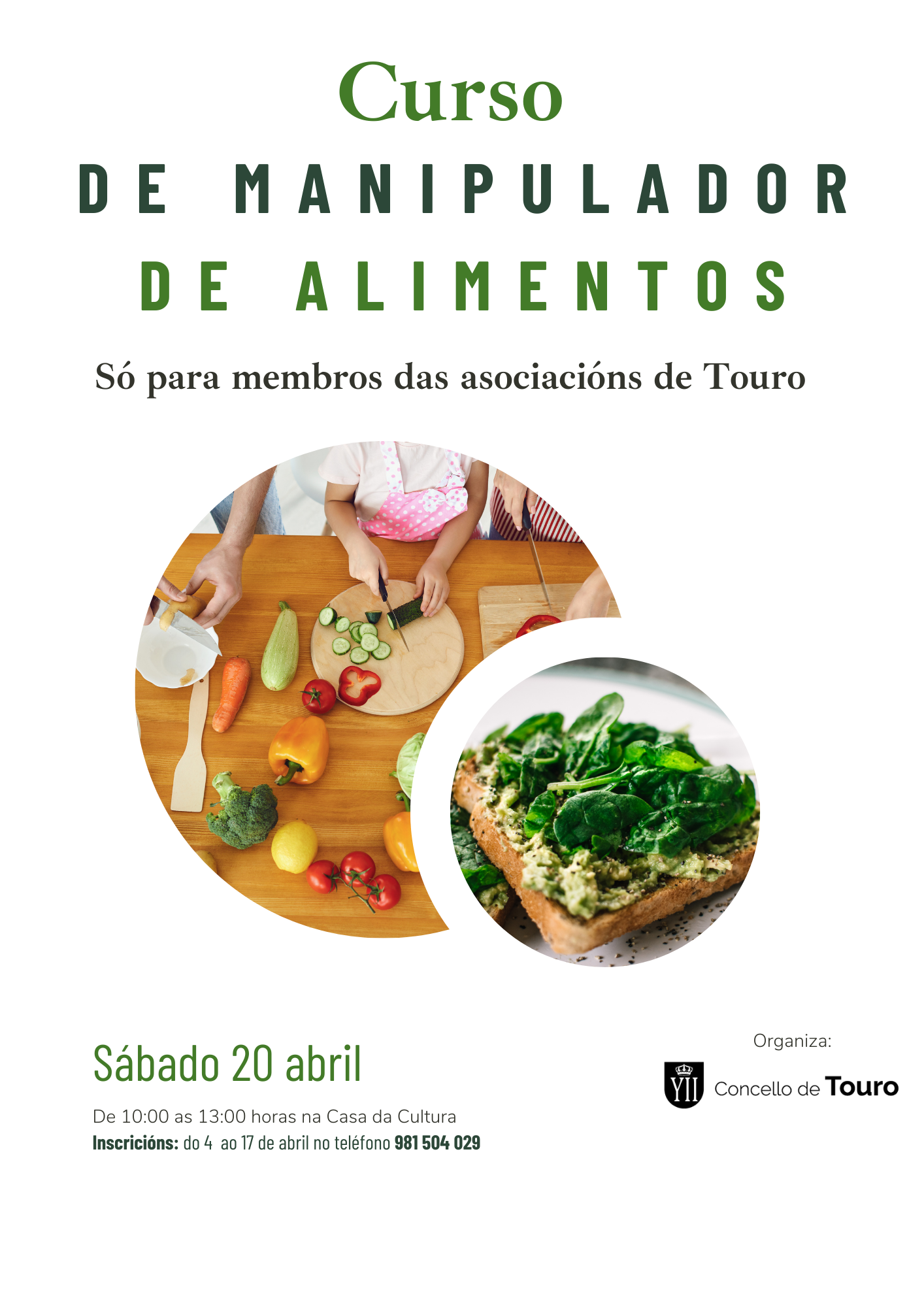 CURSO DE MANIPULADOR DE ALIMENTOS