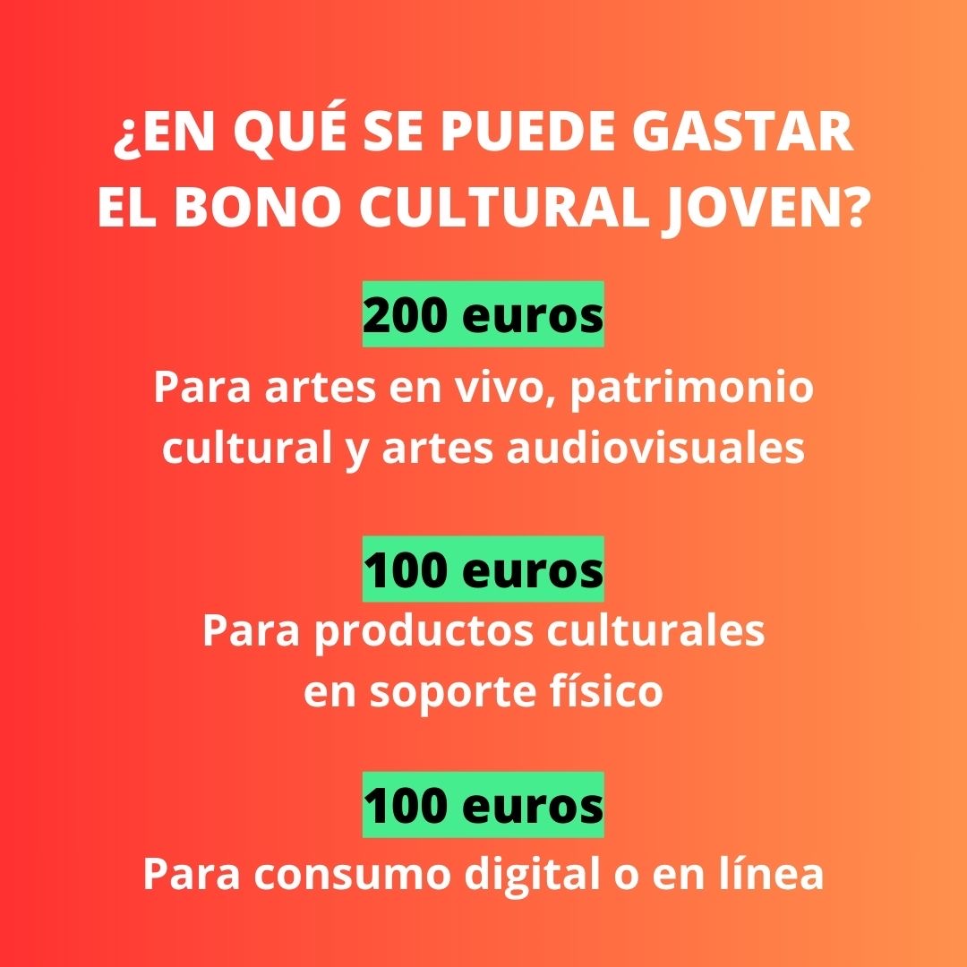 BONO CULTURAL JOVEN 2023